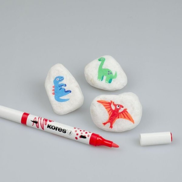 Kores Akrylové popisovače Kreative Marker, set 6 barev