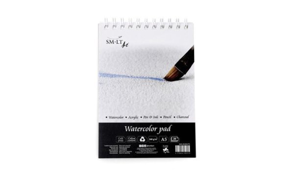 SMLT art Blok Cold press, akvarel, A5, 20 listů, 260g/m2