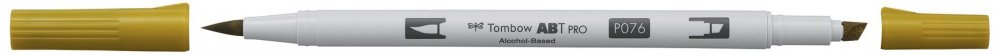 Tombow Obostrani flomaster na bazi alkohola ABT PRO, green ochre