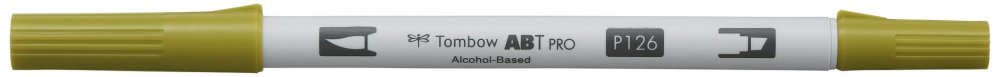Tombow Obostrani flomaster na bazi alkohola ABT PRO, light olive