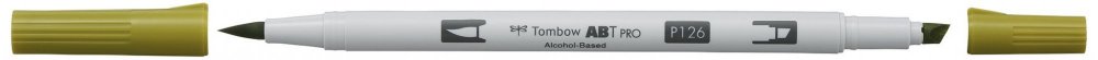 Tombow Obostrani flomaster na bazi alkohola ABT PRO, light olive