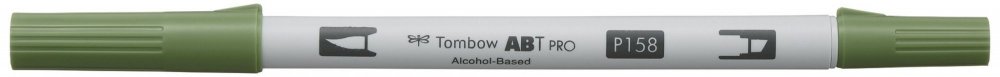 Tombow Obostrani flomaster na bazi alkohola ABT PRO, dark olive