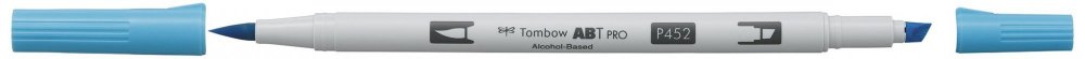 Tombow Obostrani flomaster na bazi alkohola ABT PRO, process blue