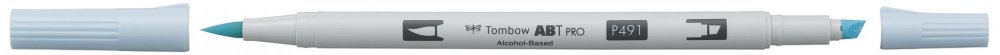 Tombow Obostrani flomaster na bazi alkohola ABT PRO, glacier blue