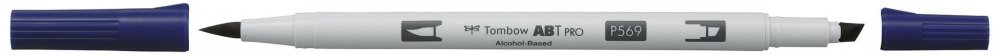 Tombow Obostrani flomaster na bazi alkohola ABT PRO, jet blue