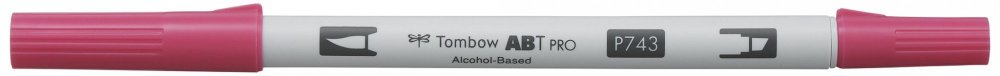 Tombow Obostrani flomaster na bazi alkohola ABT PRO, hot pink