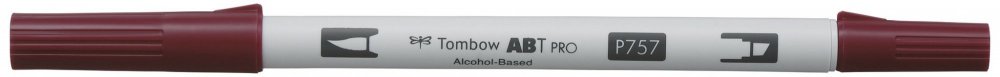Tombow Obostrani flomaster na bazi alkohola ABT PRO, port red