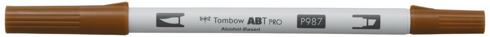 Tombow Obostrani flomaster na bazi alkohola ABT PRO, bronze