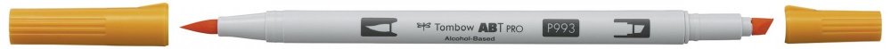 Tombow Obostrani flomaster na bazi alkohola ABT PRO, chrome orange