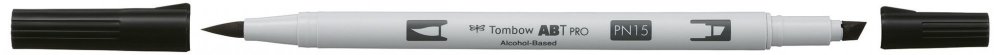Tombow Obostrani flomaster na bazi alkohola ABT PRO, black