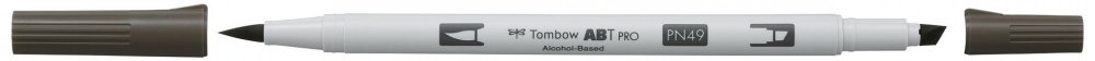 Tombow Obostrani flomaster na bazi alkohola ABT PRO, warm gray 8