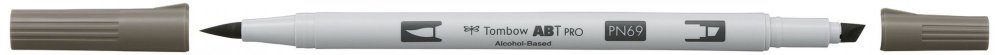 Tombow Obostrani flomaster na bazi alkohola ABT PRO, warm gray 4