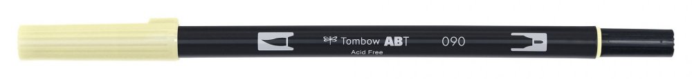Tombow Obostrani flomaster ABT Dual Brush Pen, baby yellow