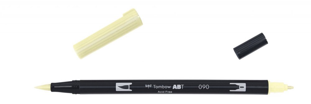 Tombow Obostrani flomaster ABT Dual Brush Pen, baby yellow