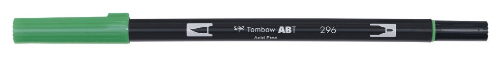 Tombow Obostrani flomaster ABT Dual Brush Pen, green