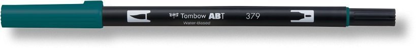 Tombow Obostrani flomaster ABT Dual Brush Pen,  jade green