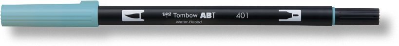 Tombow Obostrani flomaster ABT Dual Brush Pen, aqua