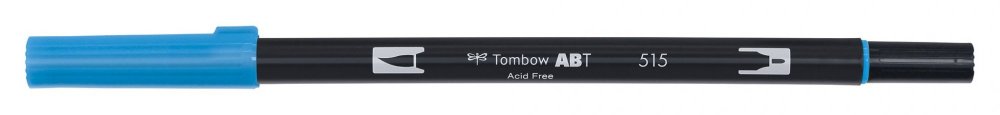Tombow Obostrani flomaster ABT Dual Brush Pen, light blue