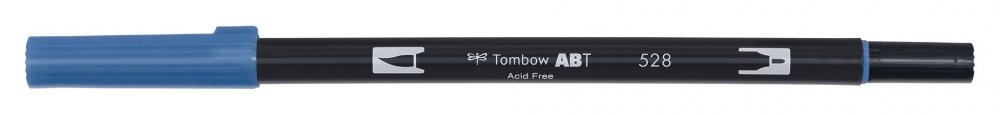 Tombow Obostrani flomaster ABT Dual Brush Pen, navy blue