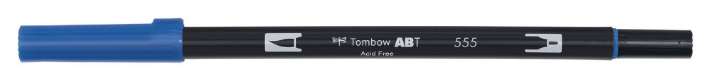 Tombow Obostrani flomaster ABT Dual Brush Pen, ultramarine