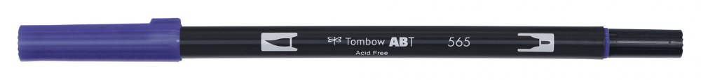 Tombow Obostrani flomaster ABT Dual Brush Pen, deep blue