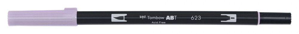 Tombow Obostrani flomaster ABT Dual Brush Pen, purple sage