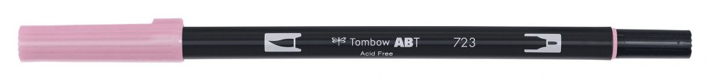 Tombow Obostrani flomaster ABT Dual Brush Pen, pink