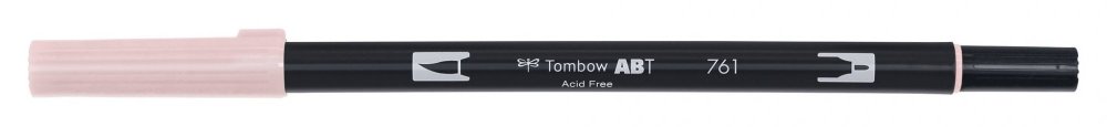 Tombow Obostrani flomaster ABT Dual Brush Pen, carnation