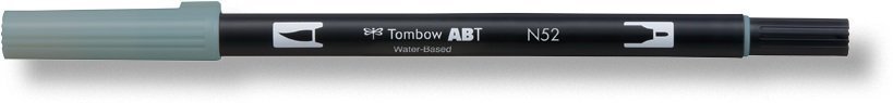 Tombow Obostrani flomaster ABT Dual Brush Pen, cool grey8