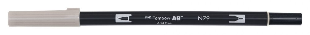 Tombow Obostrani flomaster ABT Dual Brush Pen, warm grey2