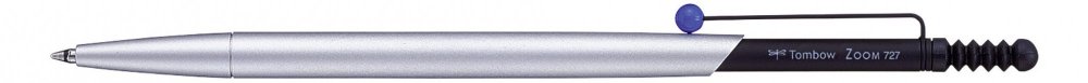 Tombow Kemijska olovka ZOOM 727 srebrna/crna/plava