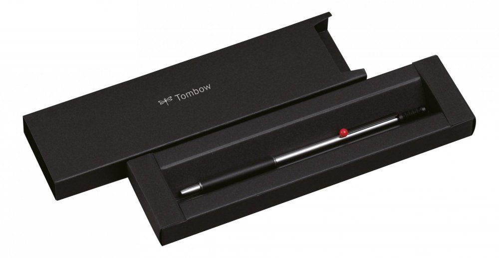 Tombow Kemijska olovka ZOOM 707 de luxe, krom/crna/crvena