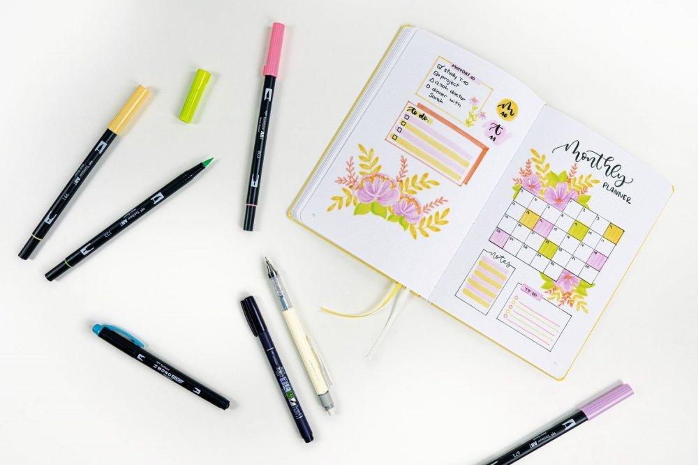 Tombow Set Bullet journal Bright