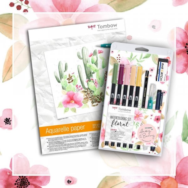 Tombow Set za akvarel Floral