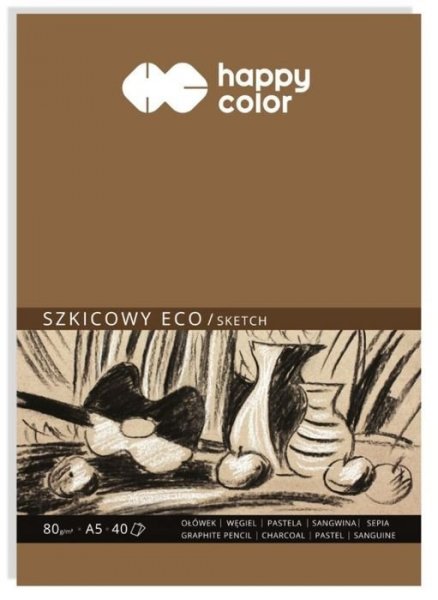 Happy Color Skicovací blok ECO A5/80g/40listů