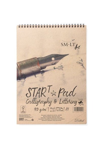 SMLT art Blok na kaligrafii START, A4, 30 listů, 90g/m2, tečkovaný