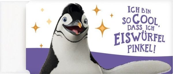 Tombow Guma MONO M, 19 g, s motivem tučňáka z filmu „Škola kouzelných zvířat“