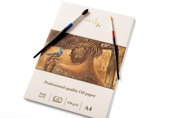 SMLT art Blok professional Oil, A4, 10 listů, 230g/m2