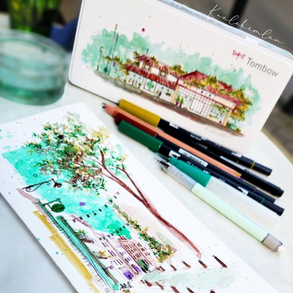 Tombow Urban Sketching Set: Japan Edition