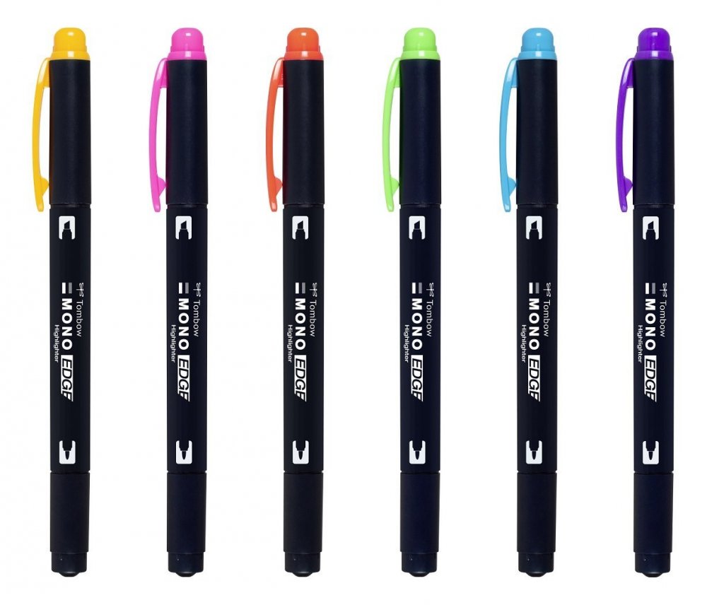 Tombow Signir MONO edge, set 6 kom.