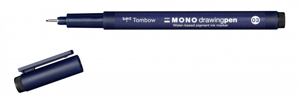 Tombow Fineliner MONO drawing pen, vrh 03