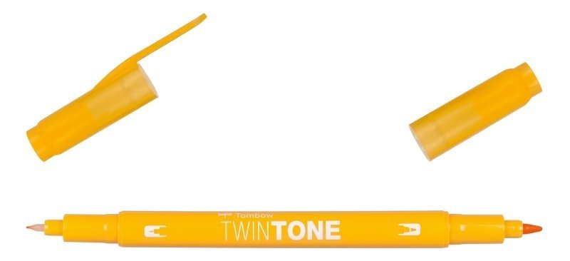 Dwustronny marker TwinTone, chrome yellow