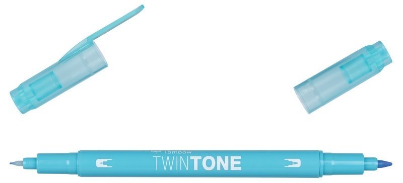 Dwustronny marker TwinTone, light blue
