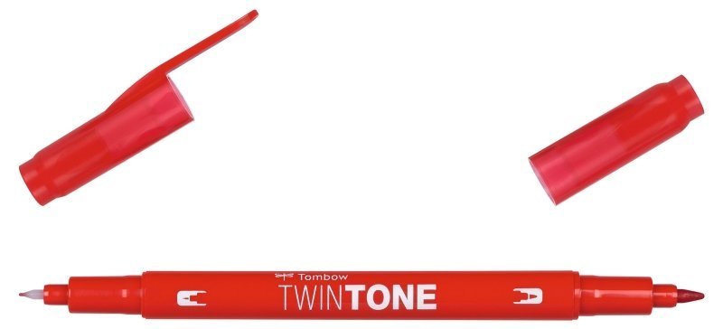 Dwustronny marker TwinTone, red