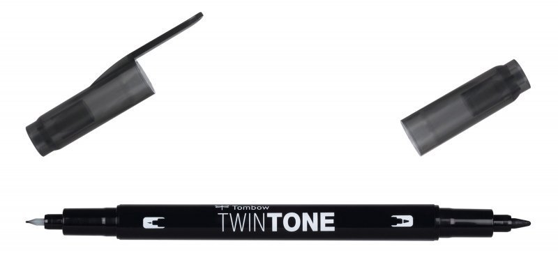 Dwustronny marker TwinTone, black