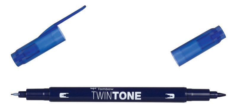 Dwustronny marker TwinTone, navy