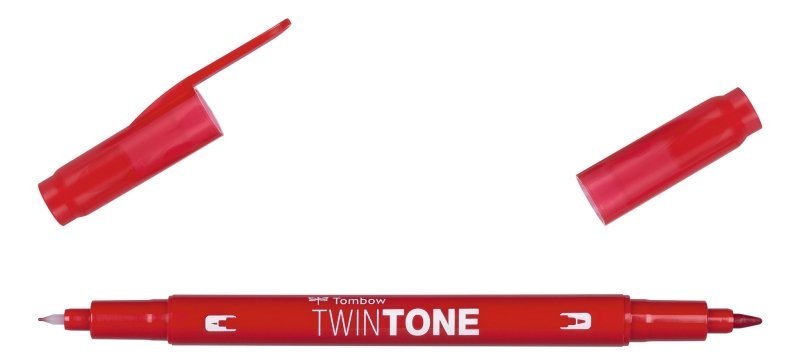 Dwustronny marker TwinTone, strawberry red
