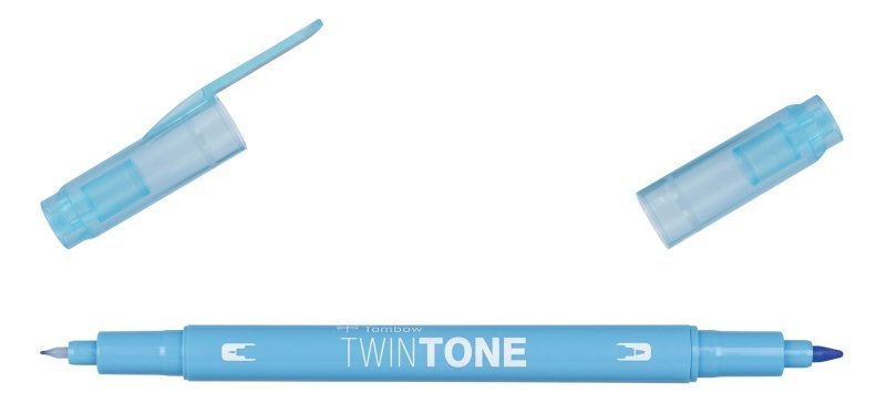 Dwustronny marker TwinTone, sax blue