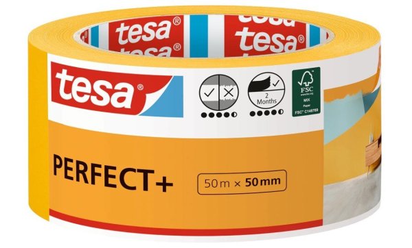 Maskovací páska PERFECT+, 50m x 50mm