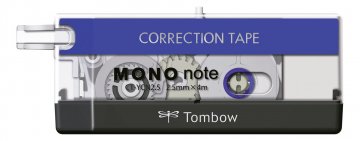 Tombow Korektor u traci MONO note, plava/prozirna/crna